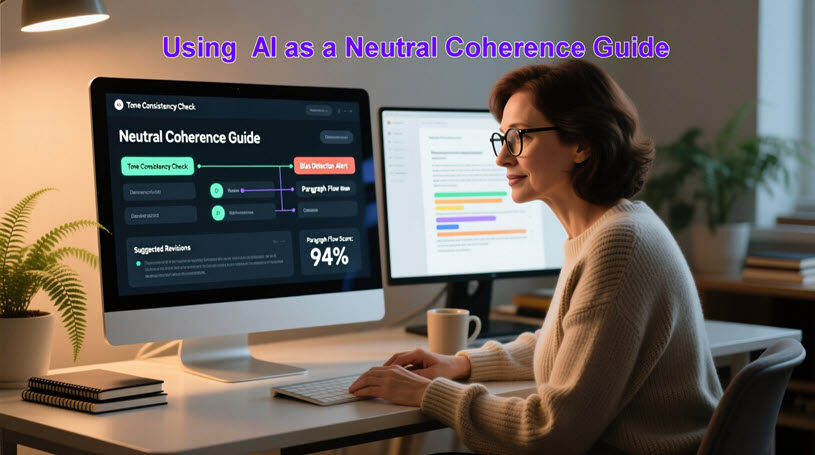 Author using AI software for coherence guidance.