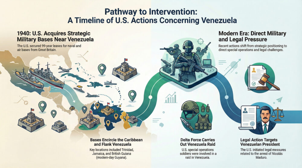 Timeline of U.S. actions concerning Venezuela.