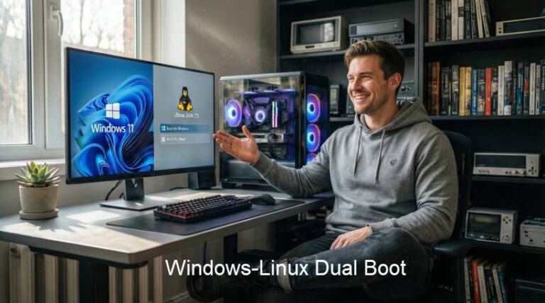 Windows-Linux Dual Boot Achieved - The Captain's Watch